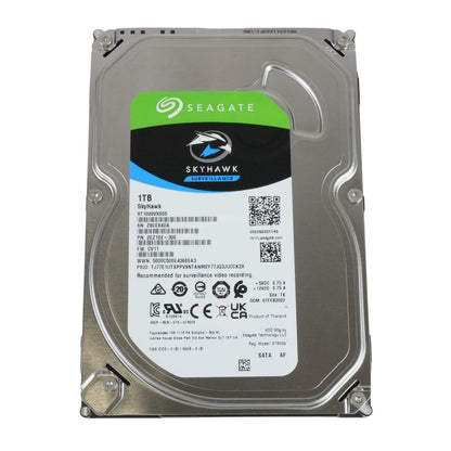 Seagate SkyHawk ST1000VX005 1TB 5.9K 3.5" SATA 6.0GB/s 64MB HDD - Low Hours