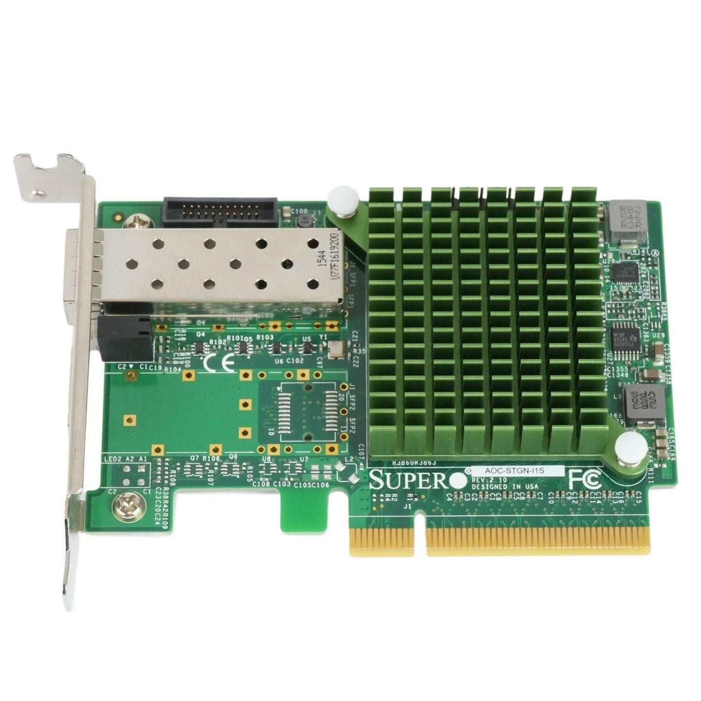Supermicro AOC-STGN-i1S 1-Port SFP+ Intel 82599 10GbE PCIe 2.0 Rev 2.10 NIC SFF