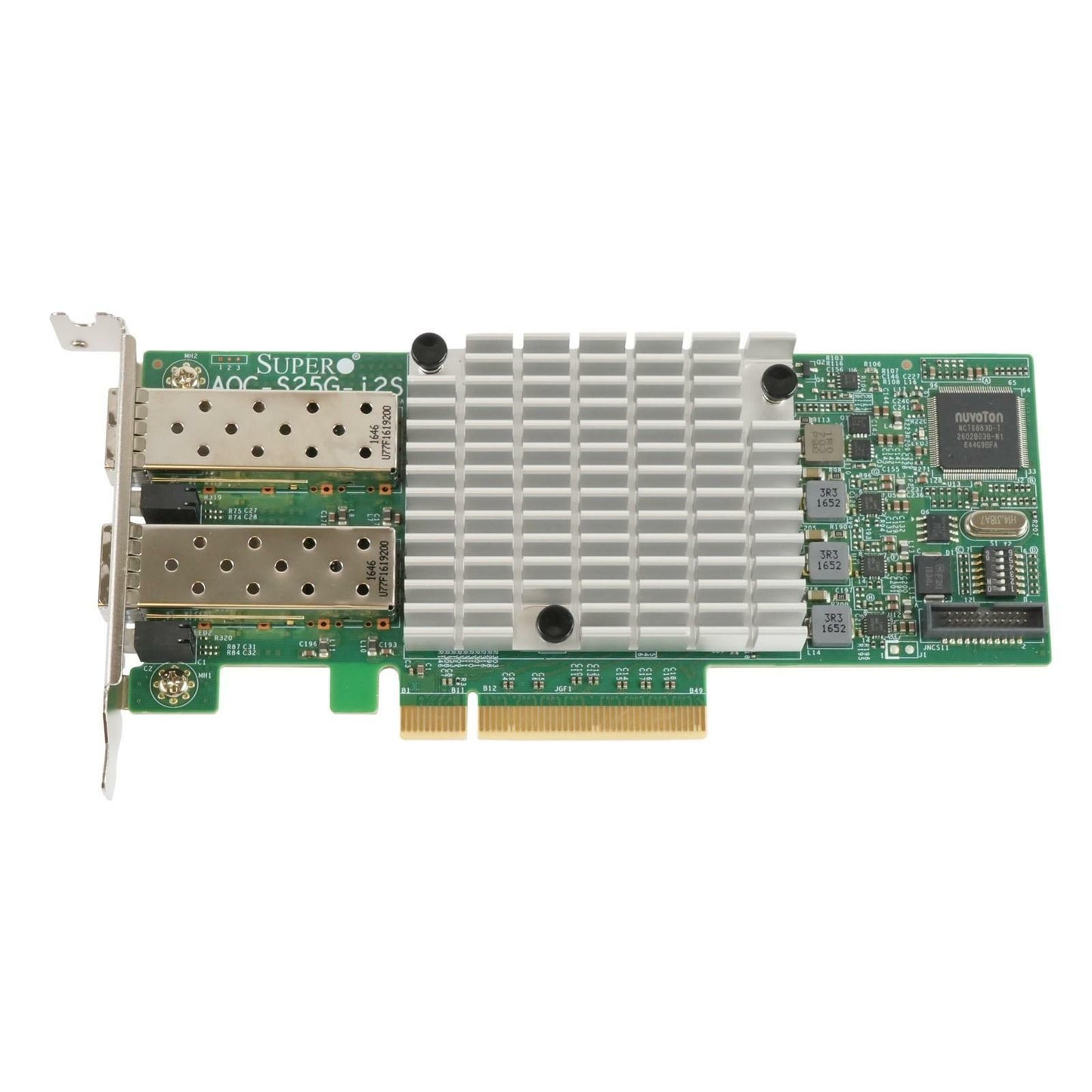 Supermicro AOC-S25G-i2S Intel XXV710 2-Port 25GbE SFP28 PCIe 3.0 x8 NIC SFF