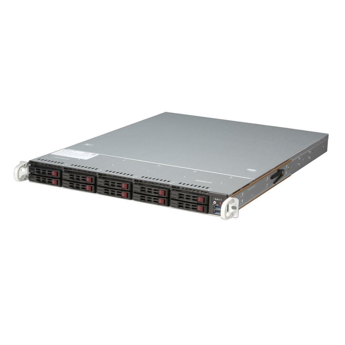 Supermicro SYS-1018R-WC0R Xeon E5-1650v4 3.6GHz 16GB SAS3 1U Rackmount Server
