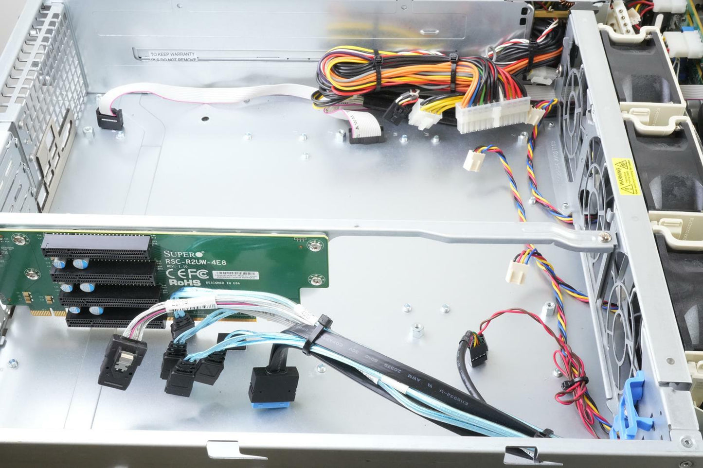 Supermicro CSE-825TQC-R609WB 2U Case Rackmount Server Chassis for WIO Boards