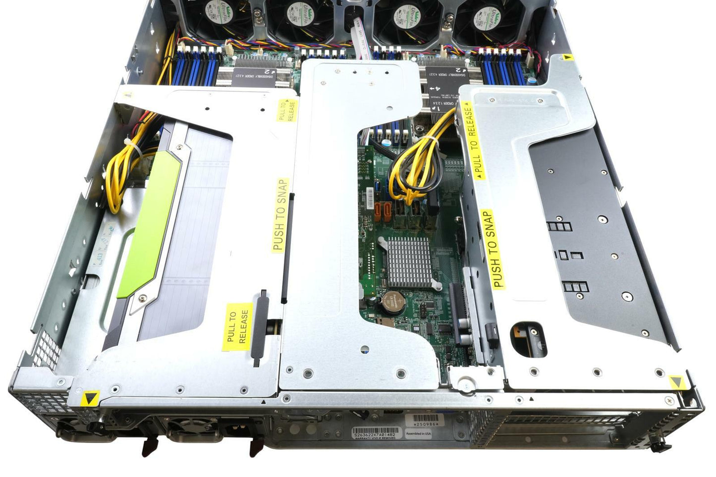 Supermicro SYS-6029U-TR4 Xeon Gold 6134 3.2GHz 0GB RAM 2x TESLA P100 2U Server