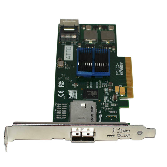 ATTO ExpressSAS H644 4-Port Internal/4-Port External 6Gbps SAS PCI-E 2.0 x8 HBA