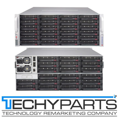 Supermicro CSE-847E1C-R1K23JBOD 4U Rackmount 3.5" 44-Bay JBOD Chassis 2x1200W