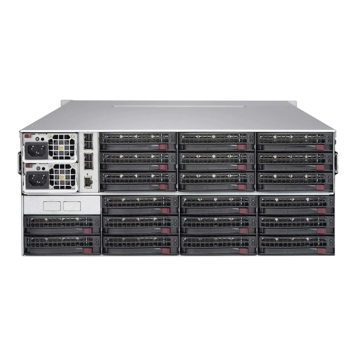 Supermicro CSE-847E1C-R1K23JBOD 4U Rackmount 3.5" 44-Bay JBOD Chassis 2x1200W
