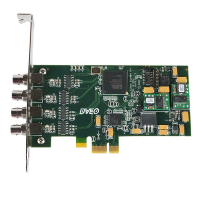 DVEO DVB Master Quad/I PCIe Mini 4-Channel DVB-ASI PCI-Express x1 Input Card FH